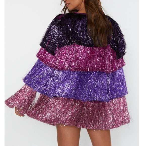 party crasher fringe jacket